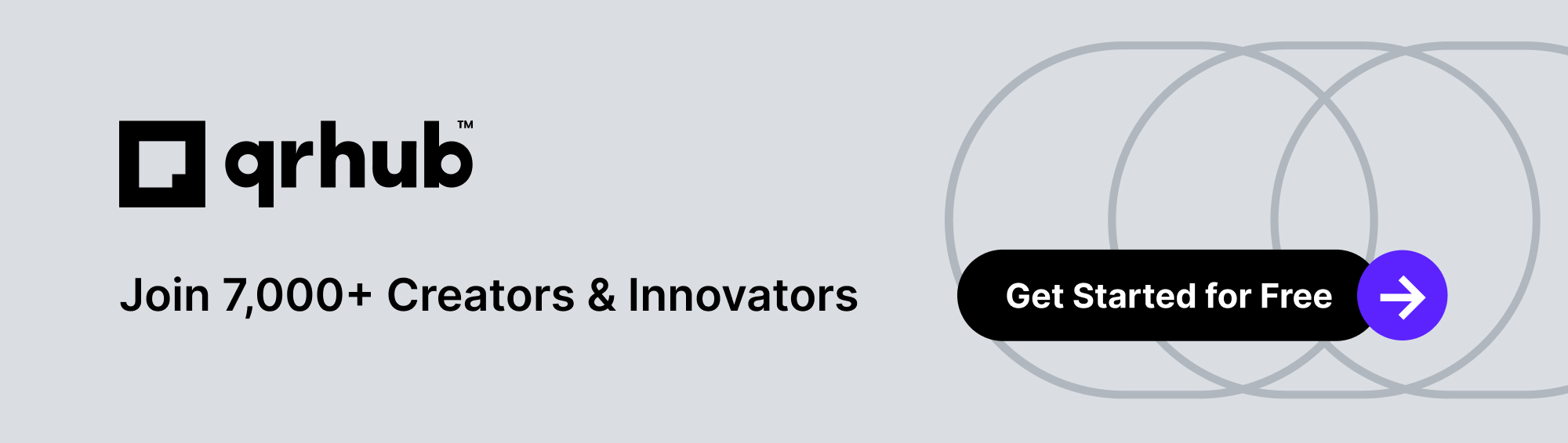 Sign up and get started with QRHUB instantly