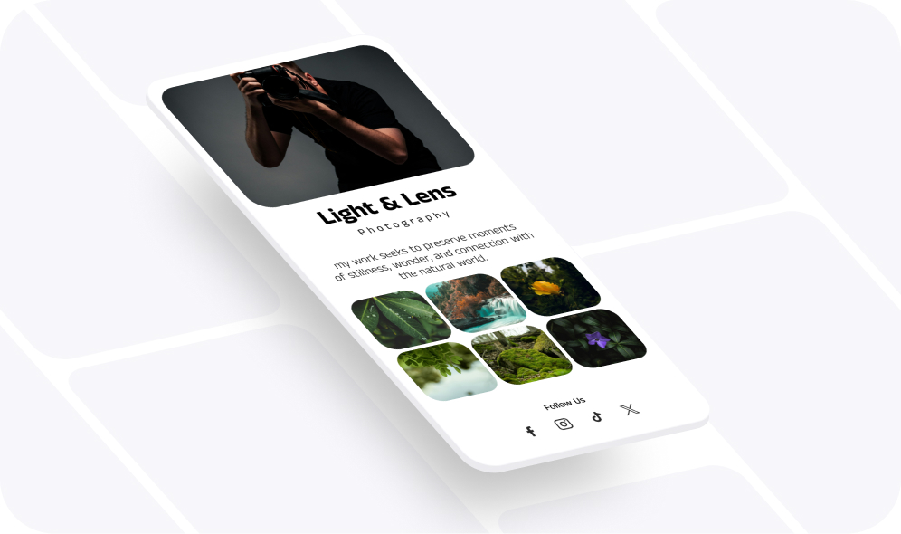Extend Beyond Contact Info: Link to Full Portfolios, Apps, and Content
